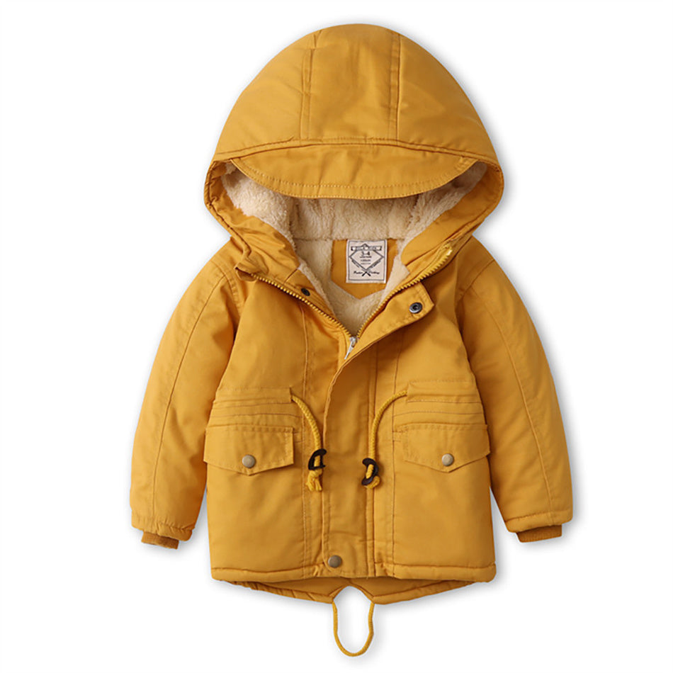 Children's European Wind Coat | Cashmere Style Autumn Winter Jacket