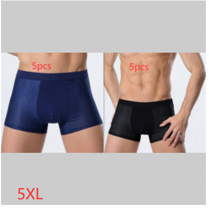 Men's Ice Silk Boxer Briefs | Breathable Mesh Underwear