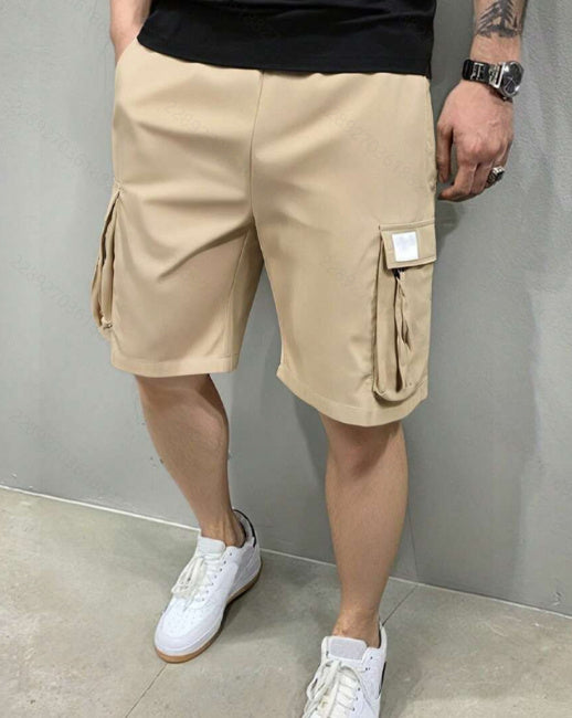 Men's Korean Style Sports Shorts | Summer Casual Straight Leg Shorts