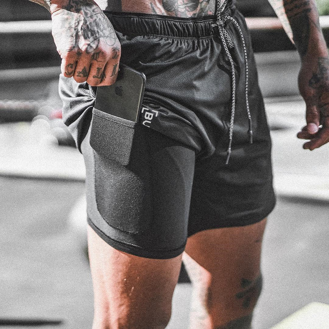 Men's Pocket Compression Shorts | Athletic Performance Wear