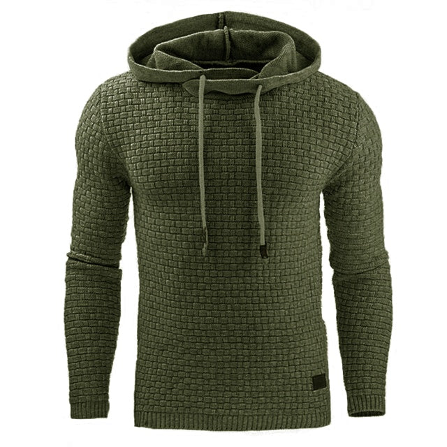 Men's Premium Cotton Blend Hoodie | Comfort Fit Pullover Sweater