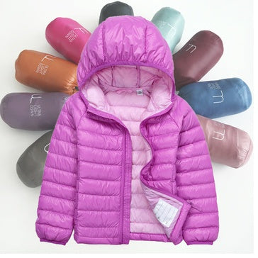 Children's Lightweight Down Jacket | Kids Winter Outerwear