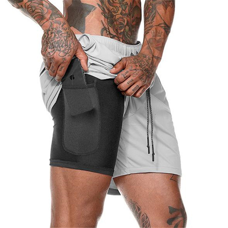 Men's Pocket Compression Shorts | Athletic Performance Wear