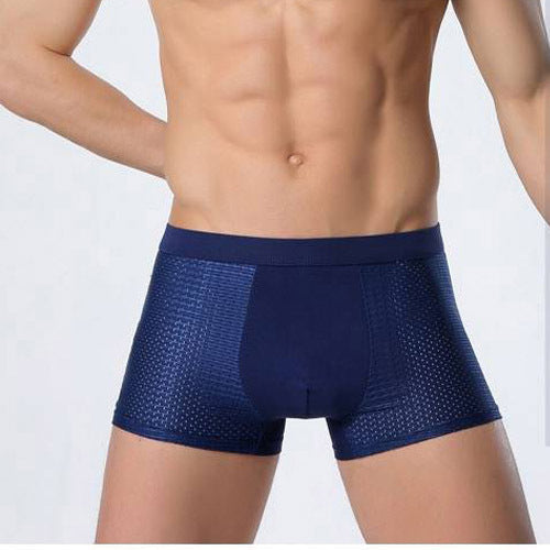 Men's Ice Silk Boxer Briefs | Breathable Mesh Underwear