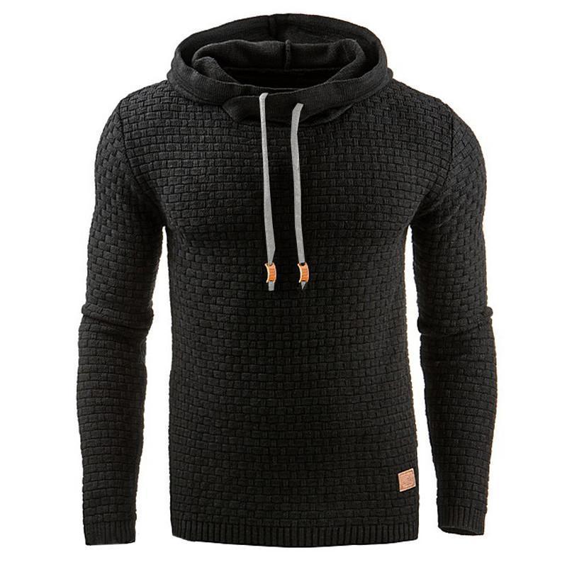 Men's Premium Cotton Blend Hoodie | Comfort Fit Pullover Sweater