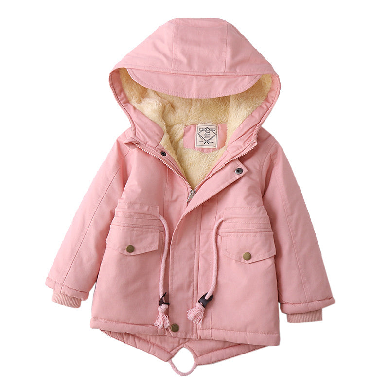 Children's European Wind Coat | Cashmere Style Autumn Winter Jacket