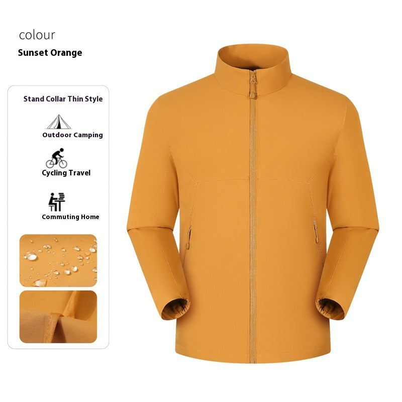 Men's Waterproof Work Jacket | Stand Collar Professional Workwear