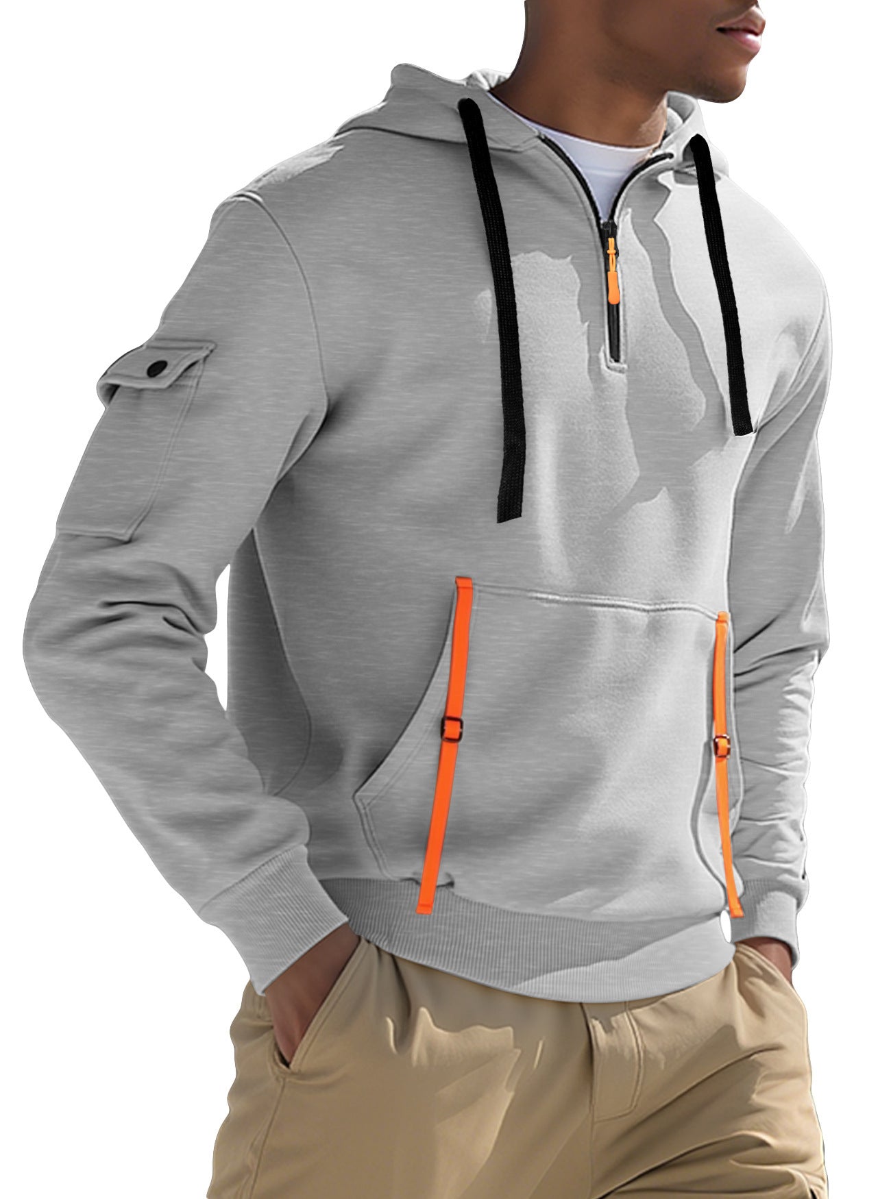 Men’s Fleece-Lined Pullover Hoodie