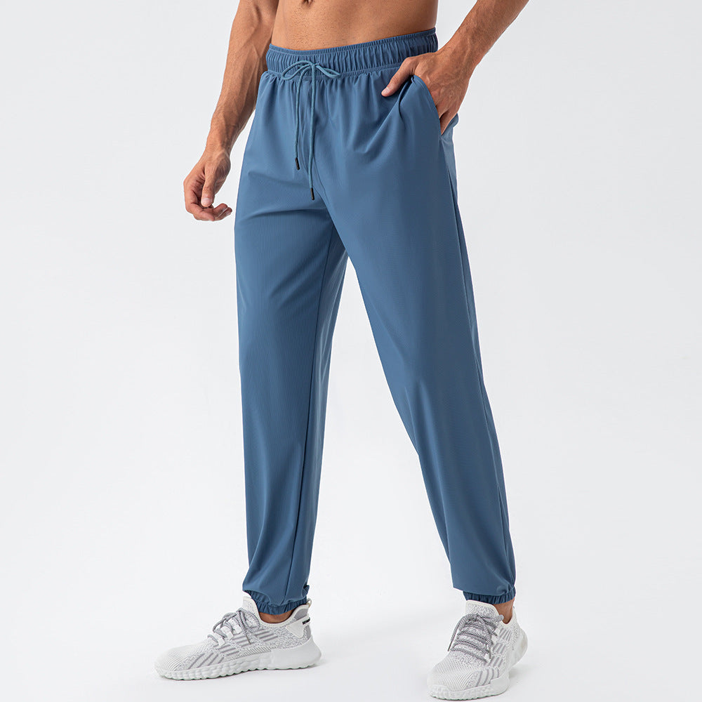 Men's Quick-Dry Nylon Track Pants | Loose Fit Athletic Joggers