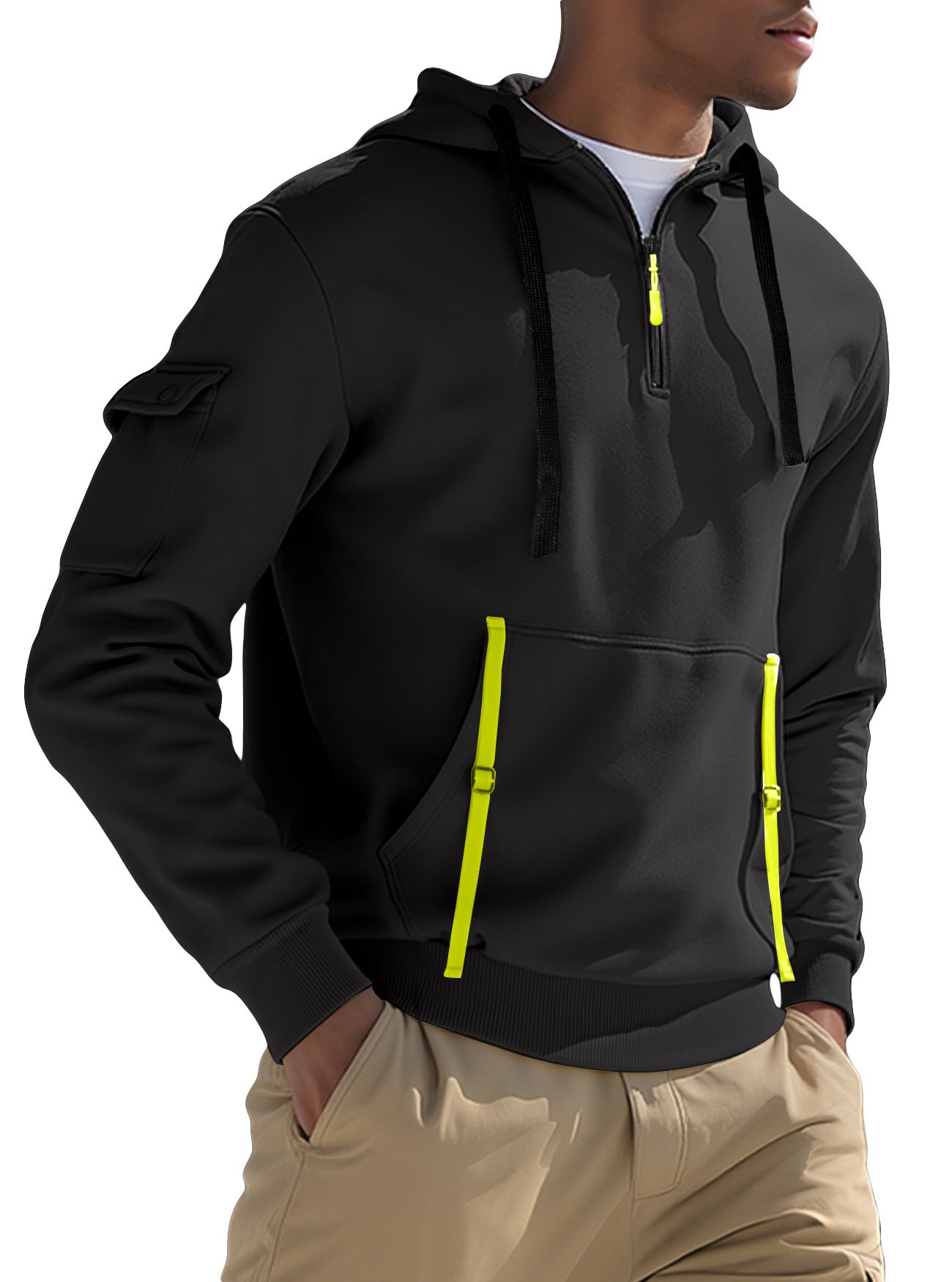 Men’s Fleece-Lined Pullover Hoodie