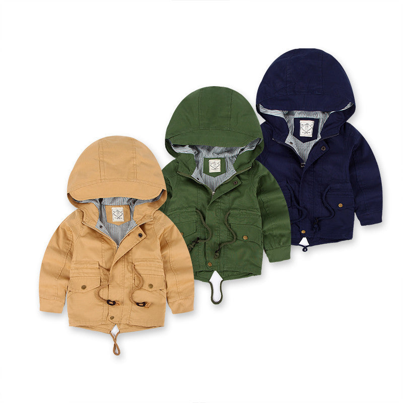 Children's European Wind Coat | Cashmere Style Autumn Winter Jacket