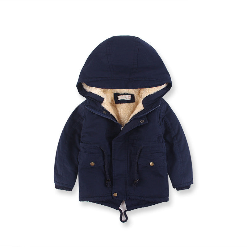 Children's European Wind Coat | Cashmere Style Autumn Winter Jacket