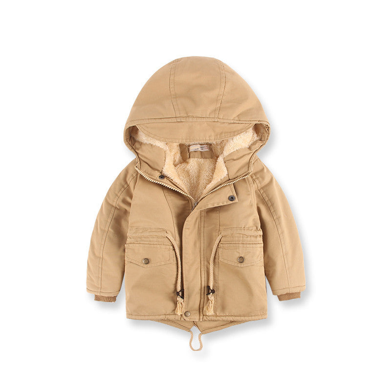 Children's European Wind Coat | Cashmere Style Autumn Winter Jacket