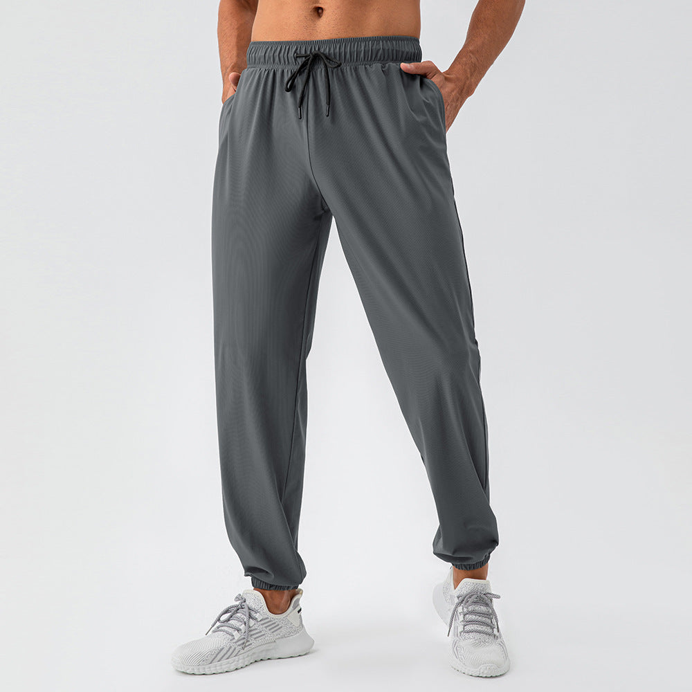 Men's Quick-Dry Nylon Track Pants | Loose Fit Athletic Joggers