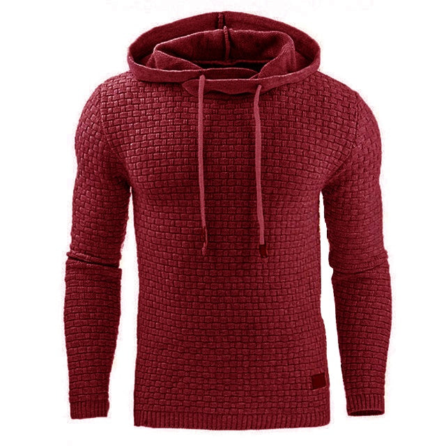 Men's Premium Cotton Blend Hoodie | Comfort Fit Pullover Sweater