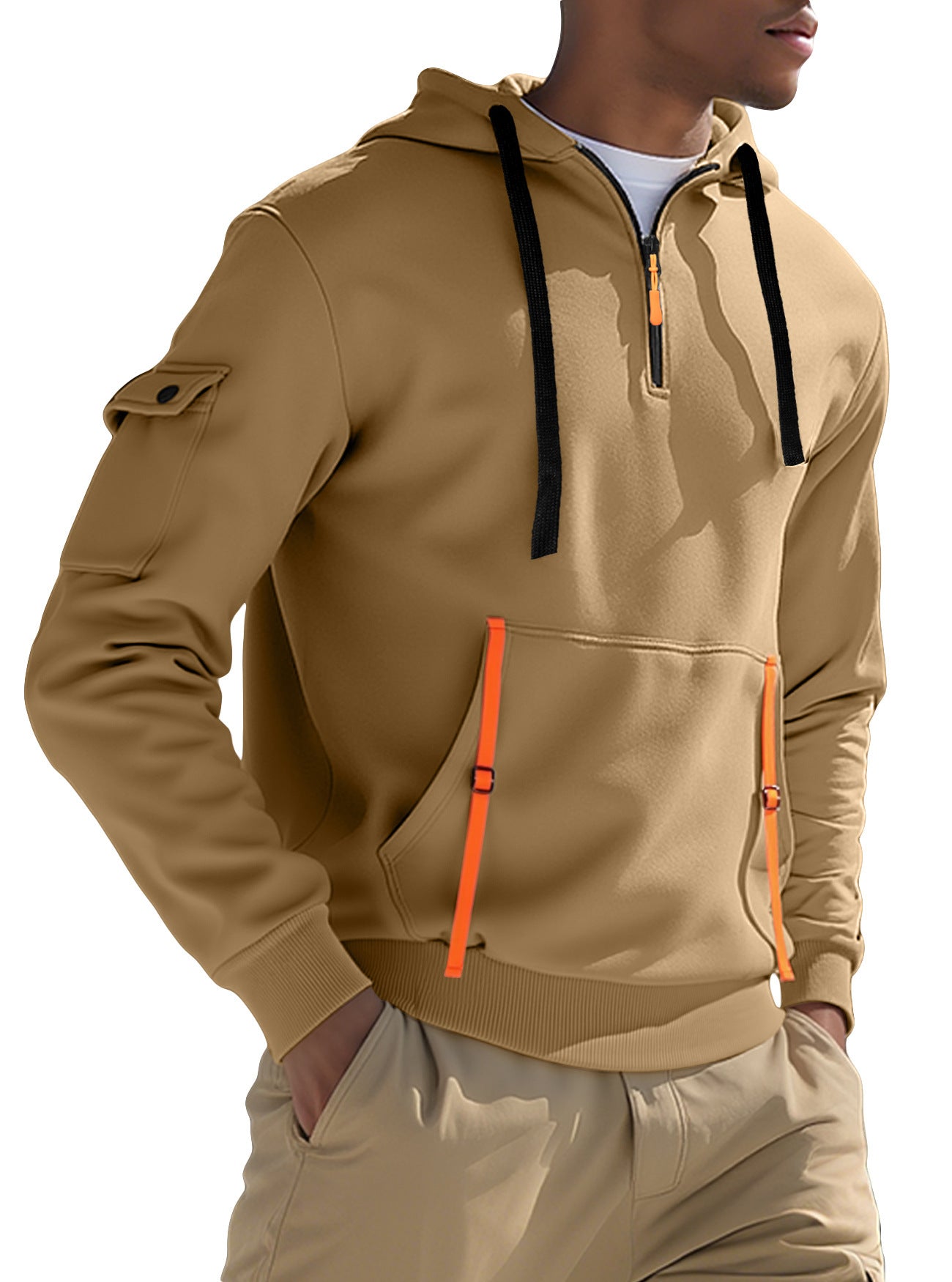 Men’s Fleece-Lined Pullover Hoodie
