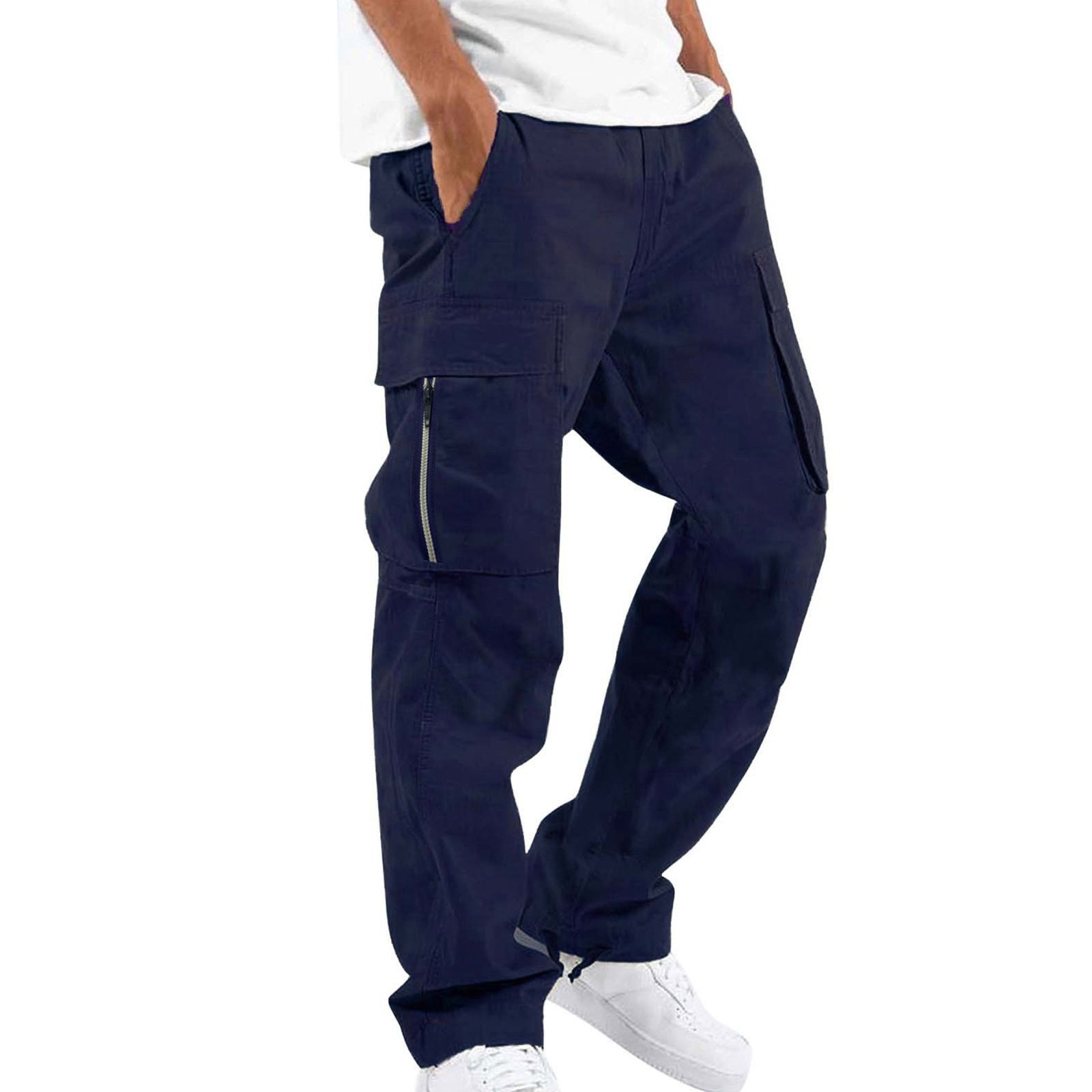 Men's Workwear Overalls | Cotton Blend Casual Pants