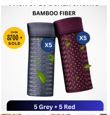 Men's Ice Silk Boxer Briefs | Breathable Mesh Underwear