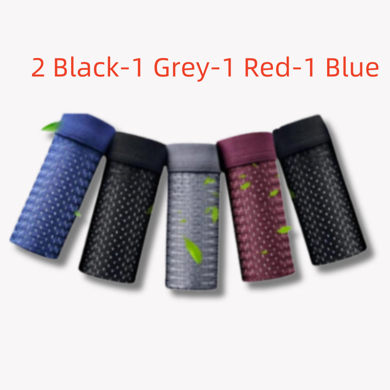 Men's Ice Silk Boxer Briefs | Breathable Mesh Underwear