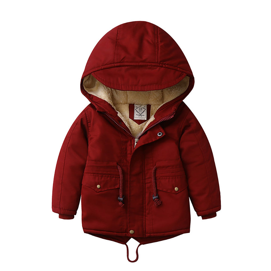 Children's European Wind Coat | Cashmere Style Autumn Winter Jacket