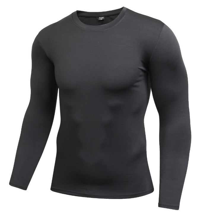 Men's Long Sleeve Compression Shirt | Dry-Fit Athletic Performance Top