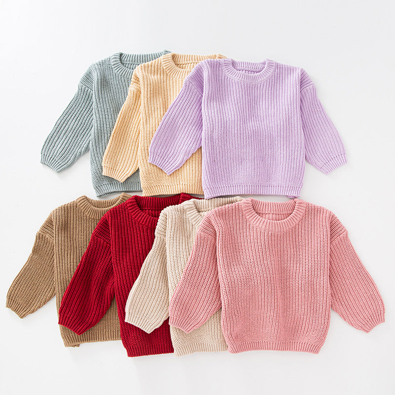 Kid's Knit Pullover Sweater | Hot Selling Kids Clothing