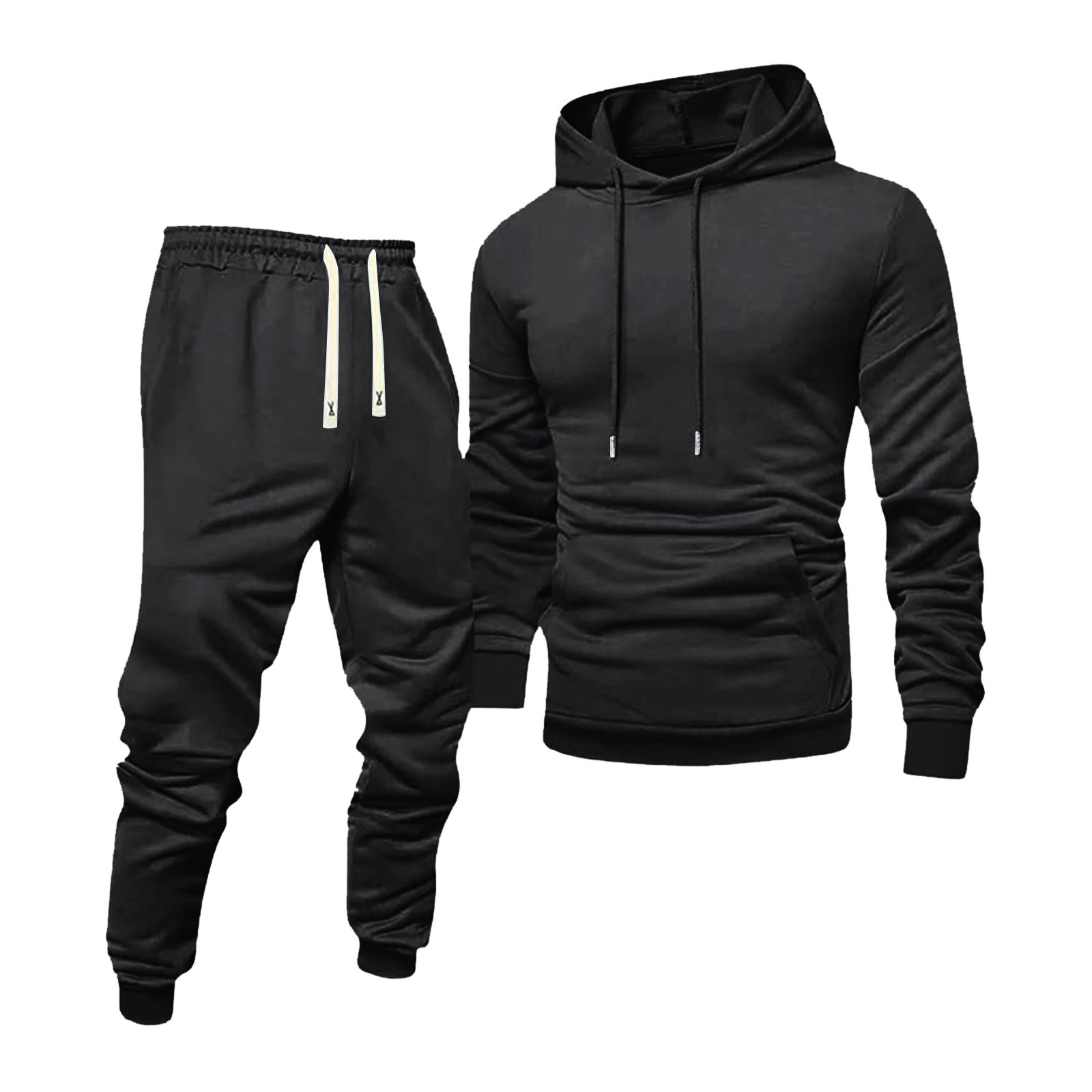 Unisex Pullover Hoodie & Jogger Pants Set - Eight Colors