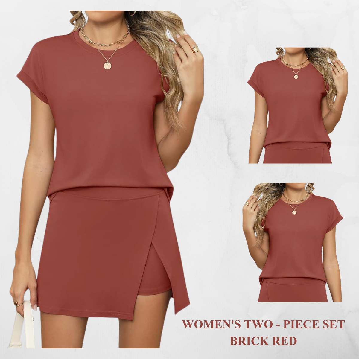 Women's Two-Piece Casual Outfit Set