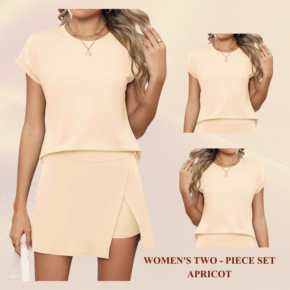 Women's Two-Piece Casual Outfit Set