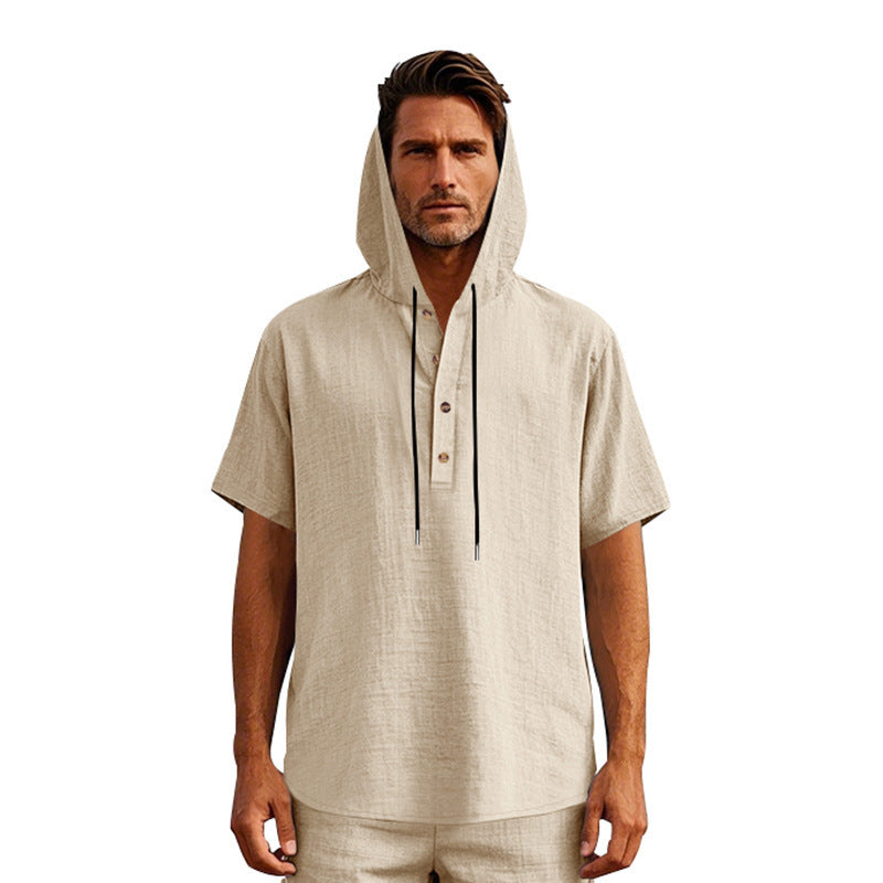 Men's Linen T-Shirt for Summer