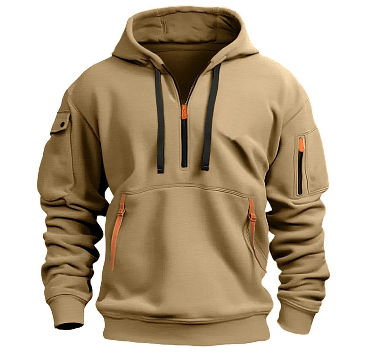 Men’s Drop Shoulder Hoodie Sweatshirt