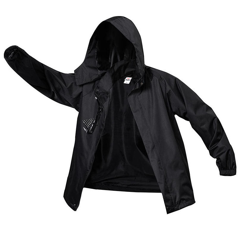 Men's Lightweight Hooded Jacket | Color Block Autumn Outdoor Jacket