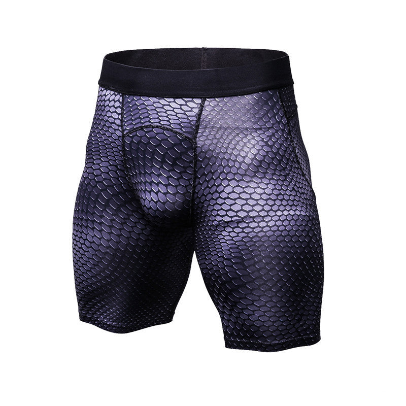 Men's Compression Gym Shorts | Muscle Support Workout Shorts