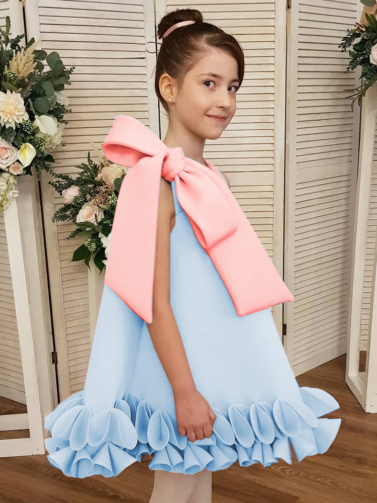 Girl's Bowknot Princess Dress | Celebrity Style Party Wear