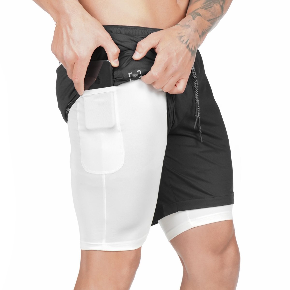 Men's Pocket Compression Shorts | Athletic Performance Wear