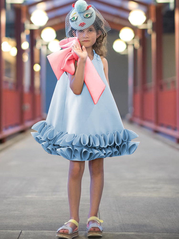 Girl's Bowknot Princess Dress | Celebrity Style Party Wear