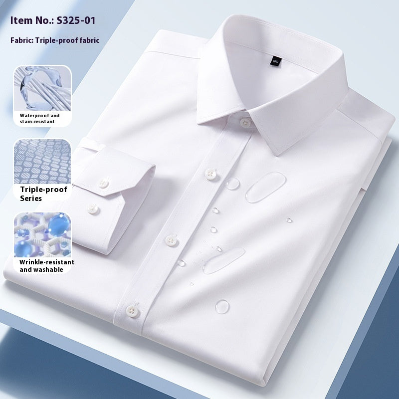 Men's Water, Stain & Wind Resistant Shirt