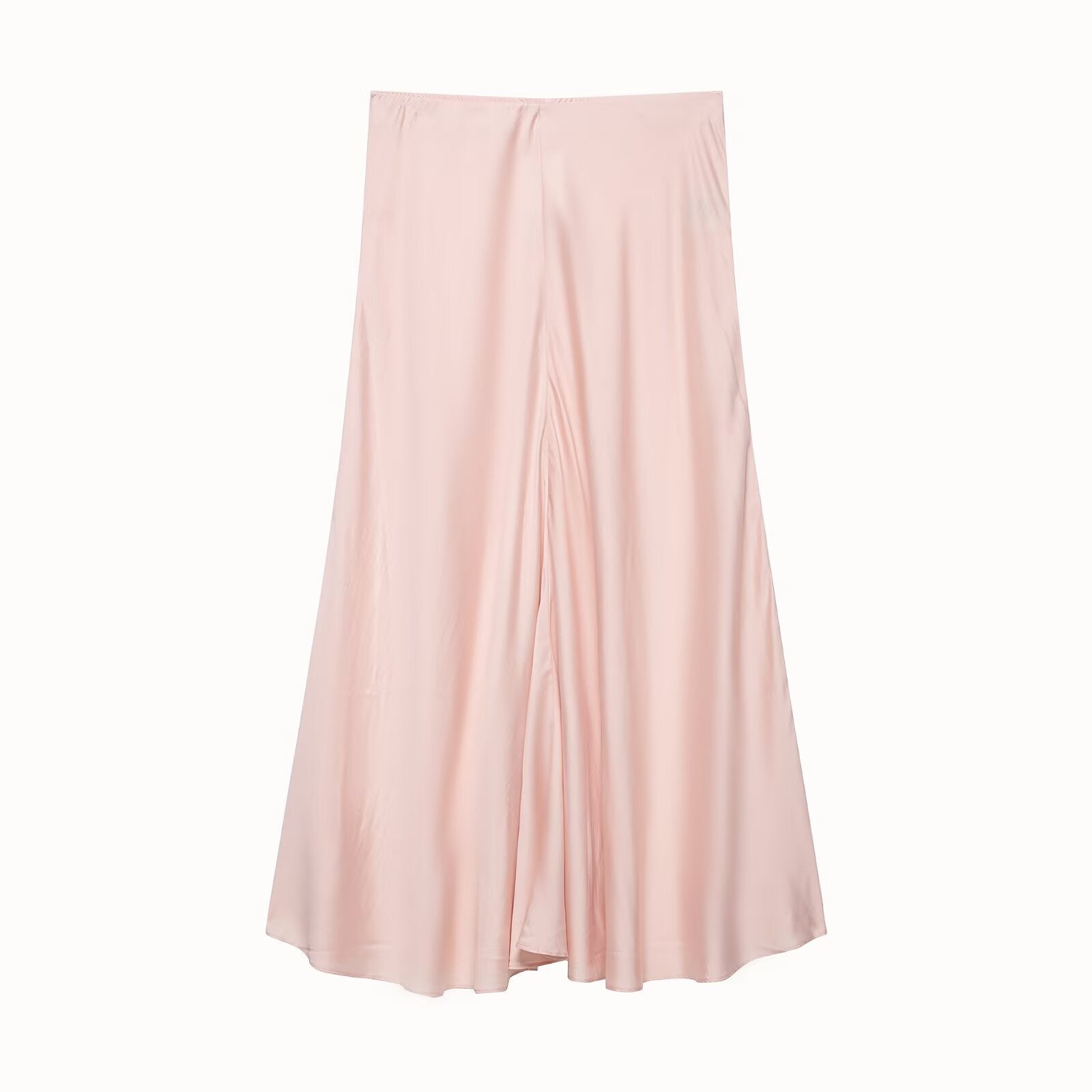 Women's A-Line Midi Skirt - Polyester