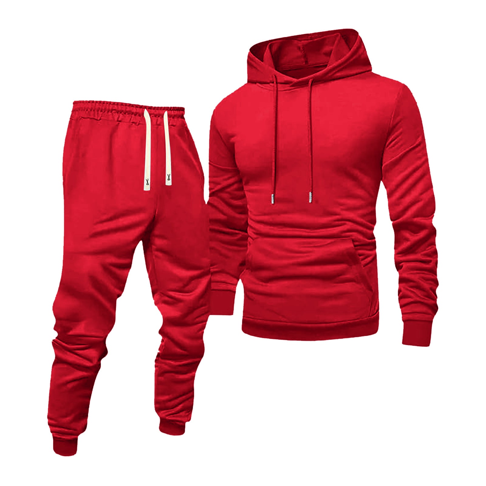 Unisex Pullover Hoodie & Jogger Pants Set - Eight Colors