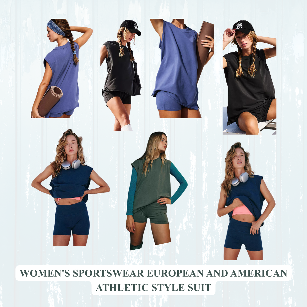 Women's Sportswear European & American Athletic Style Suit