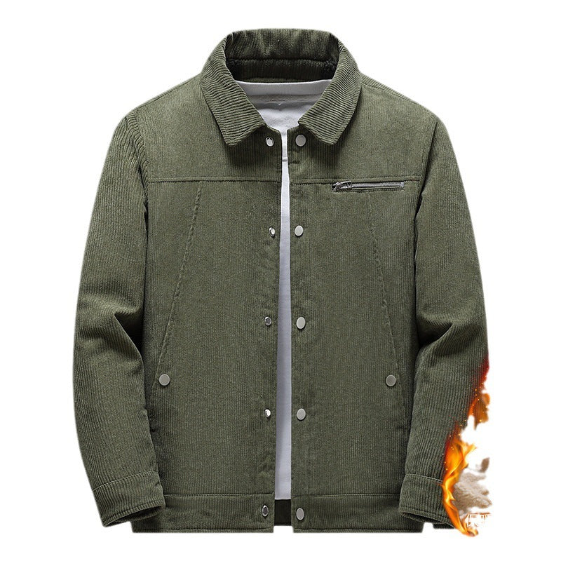 Men's Corduroy Jacket | Winter Slim Fit