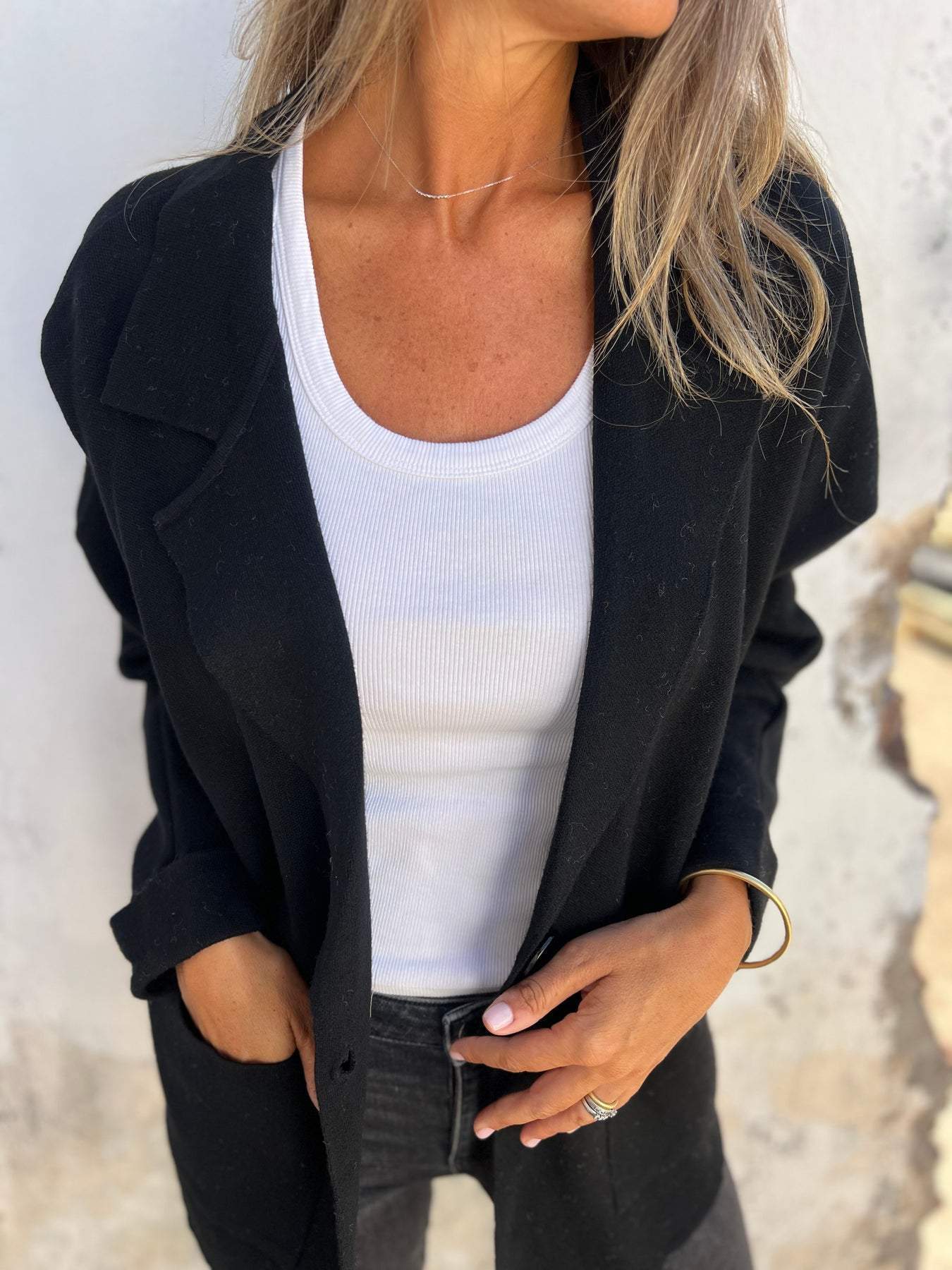Women's Casual Lapel Jacket
