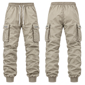 Beige cargo pants