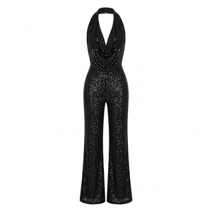 Black jumpsuit without a model