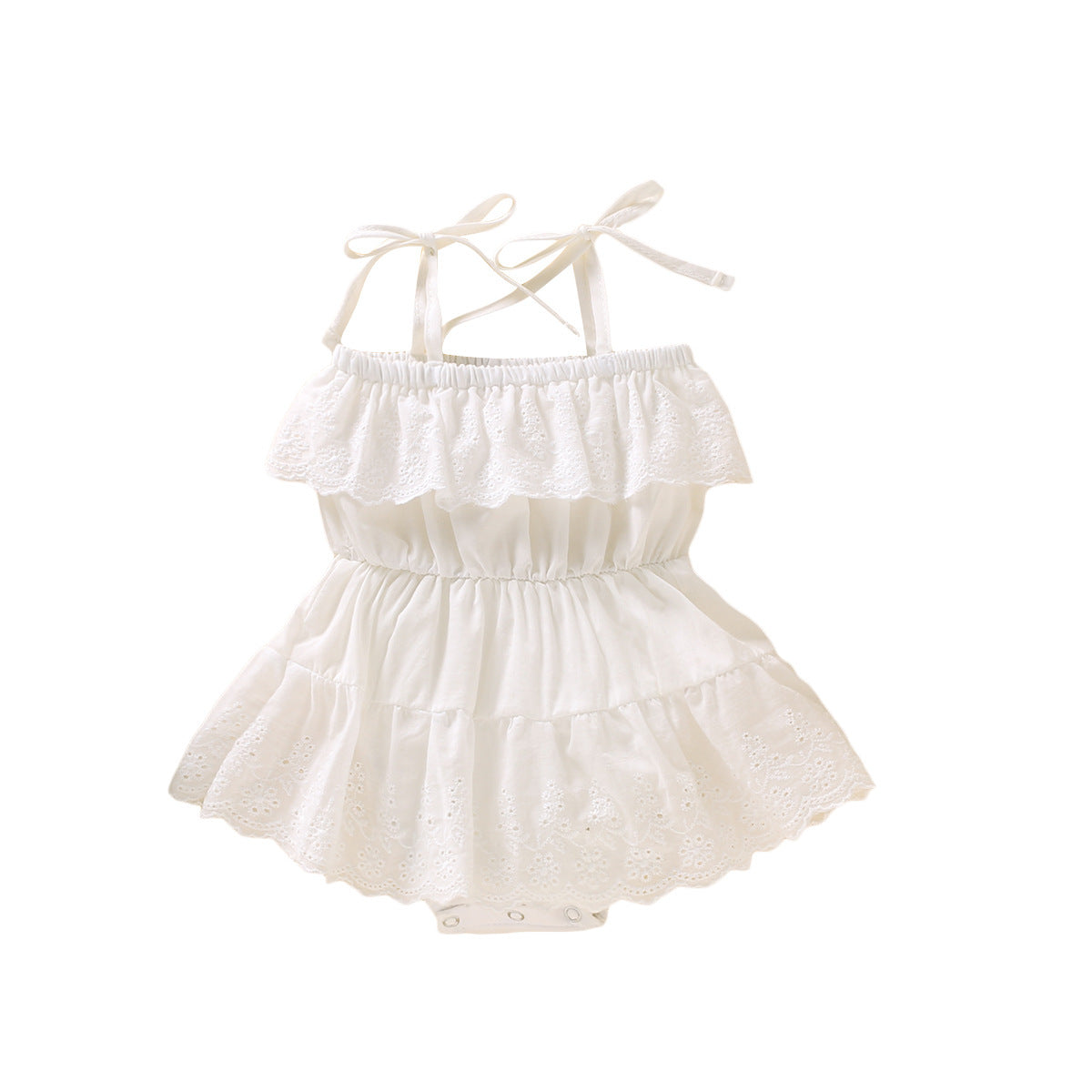 Baby Girl Sling Romper | European & American Style One-Piece