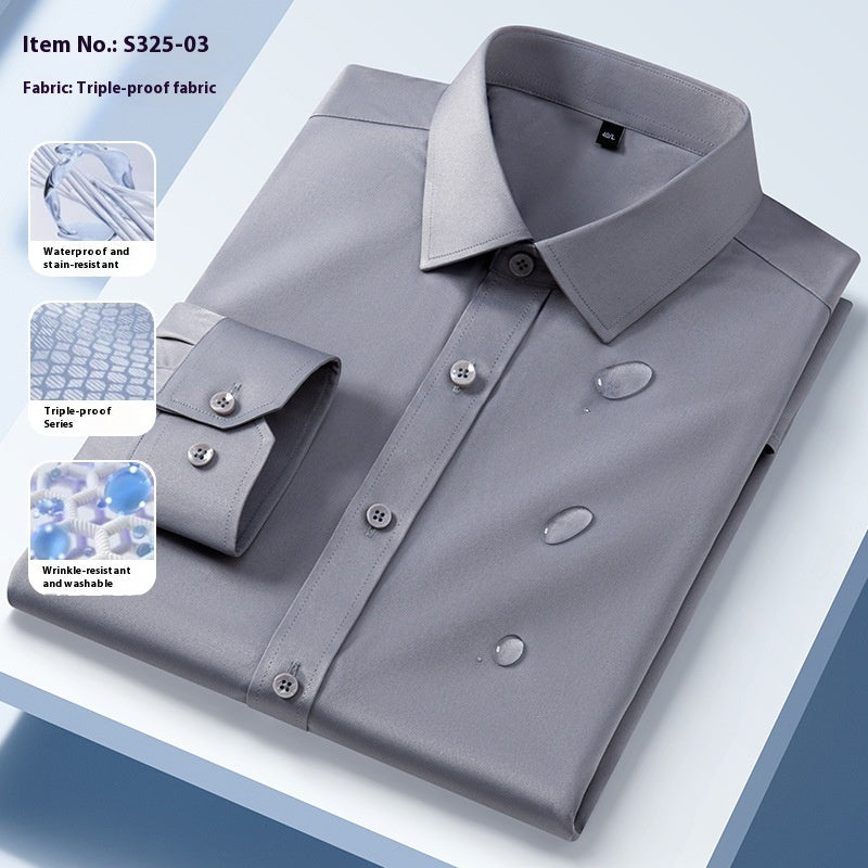 Men's Water, Stain & Wind Resistant Shirt