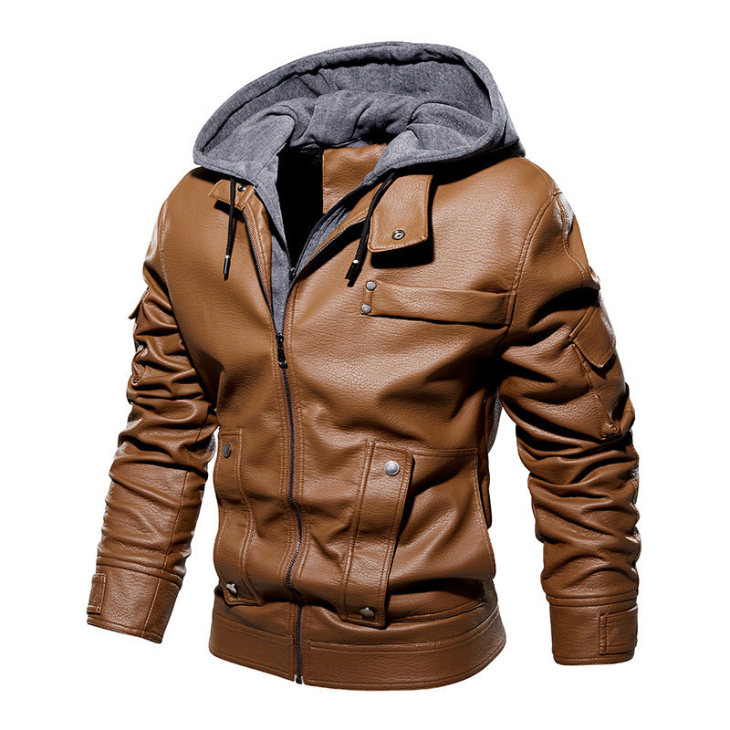 Men's Genuine Leather Coat | US Size Winter Dress Jacket