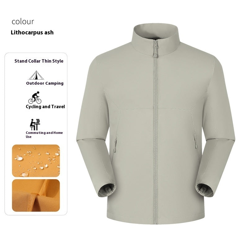 Men's Waterproof Work Jacket | Stand Collar Professional Workwear