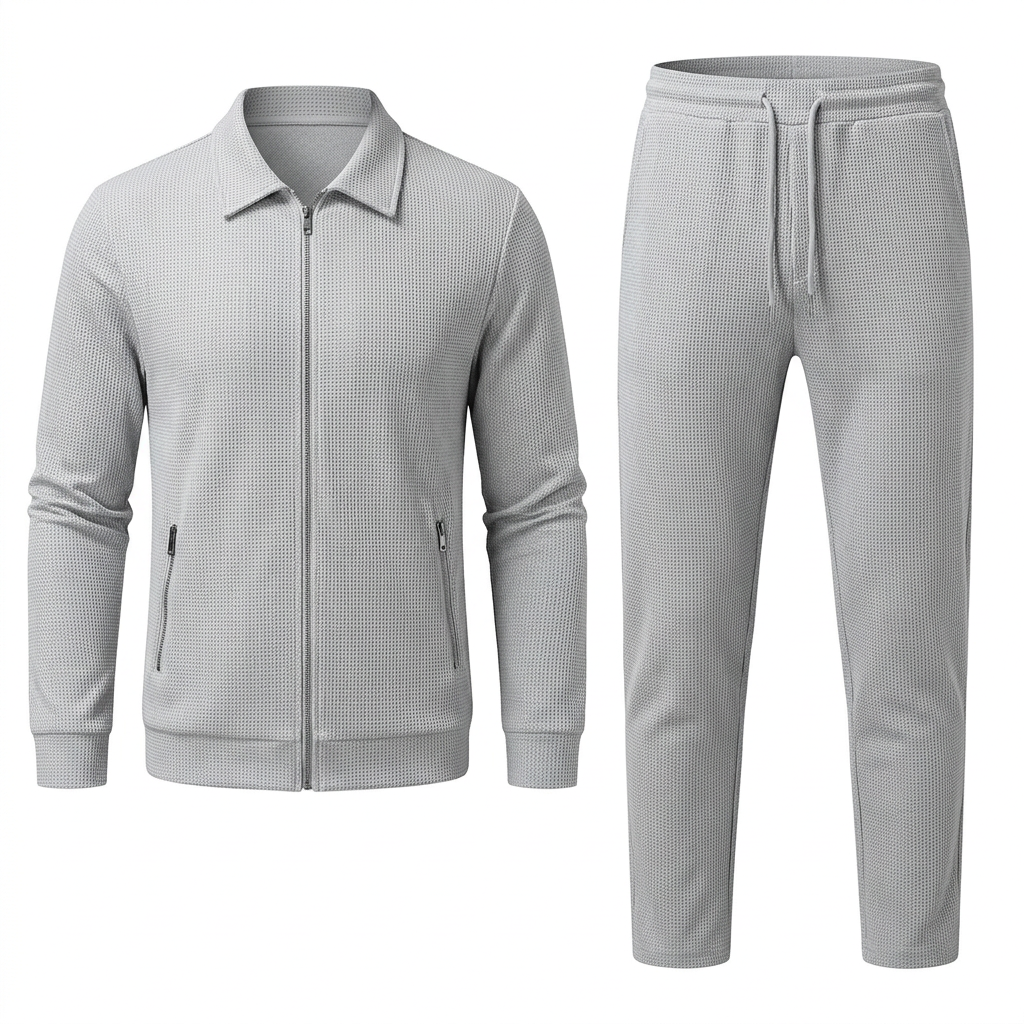 Grey jacket and pants set