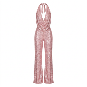 Pink Gold jumpsuit without a model